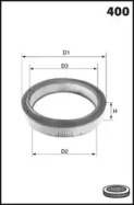 LUCAS FILTERS lfaf127 -  Воздушный фильтр